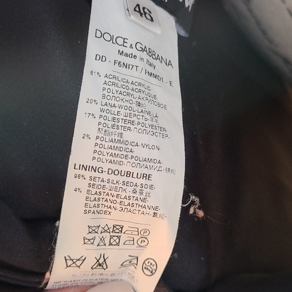 Dolce Gabbana Tweed Mini Dress size 46 - Picture 11 of 12